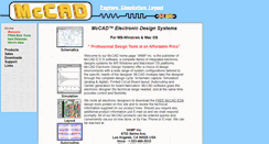Desktop Screenshot of mccad.com