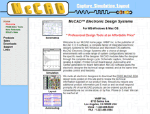 Tablet Screenshot of mccad.com